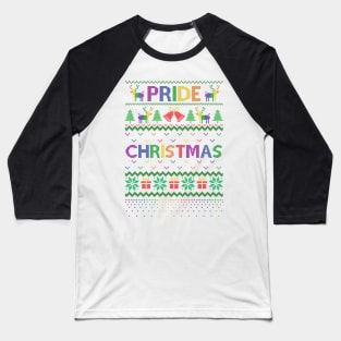 Pride Christmas Baseball T-Shirt